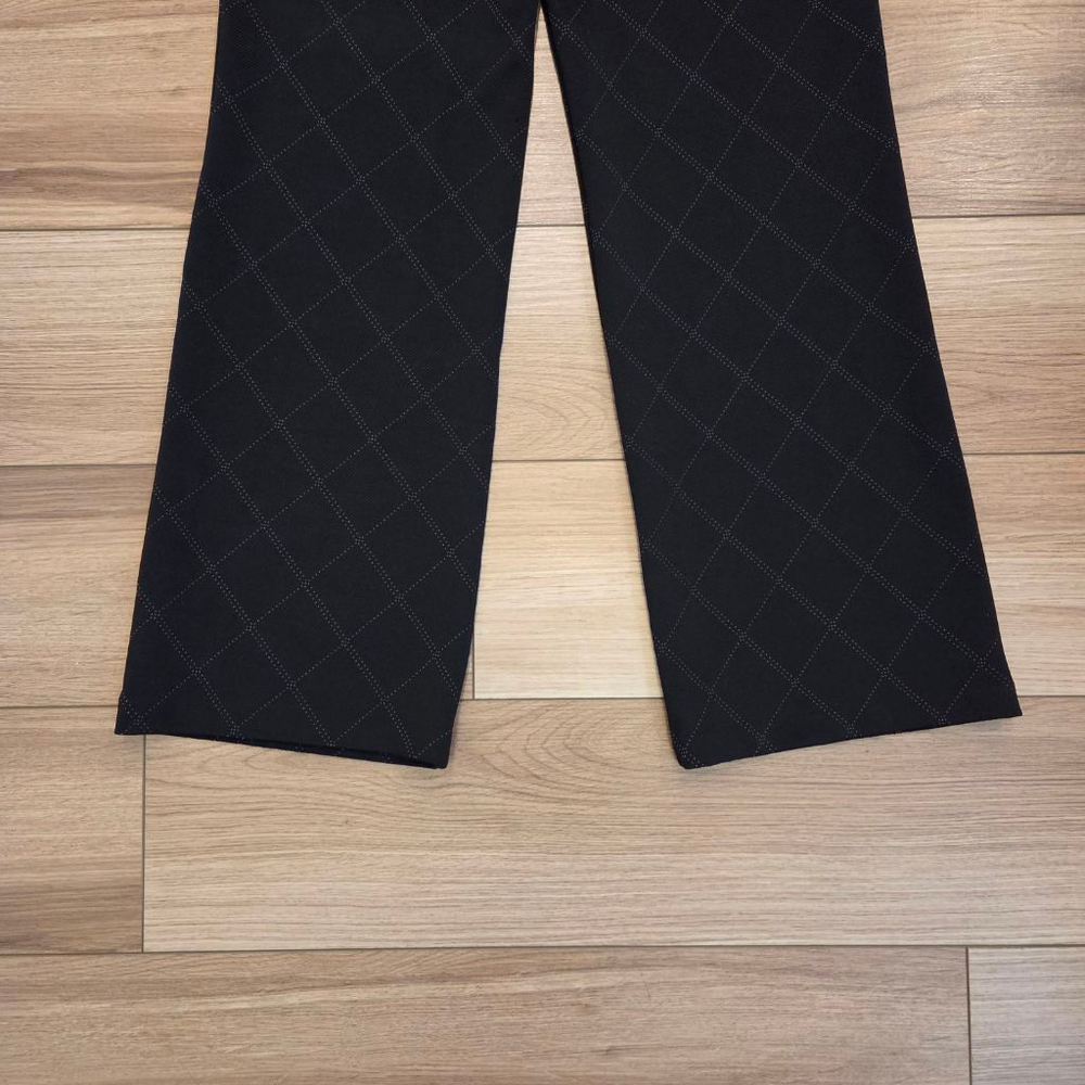 NEW YORK & COMPANY Black White Plaid Trousers size S - Picture 6 of 6